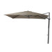  4 Seasons Outdoor | Zweefparasol Siesta 300 x 300 cm | Antraciet-Taupe 750247-01